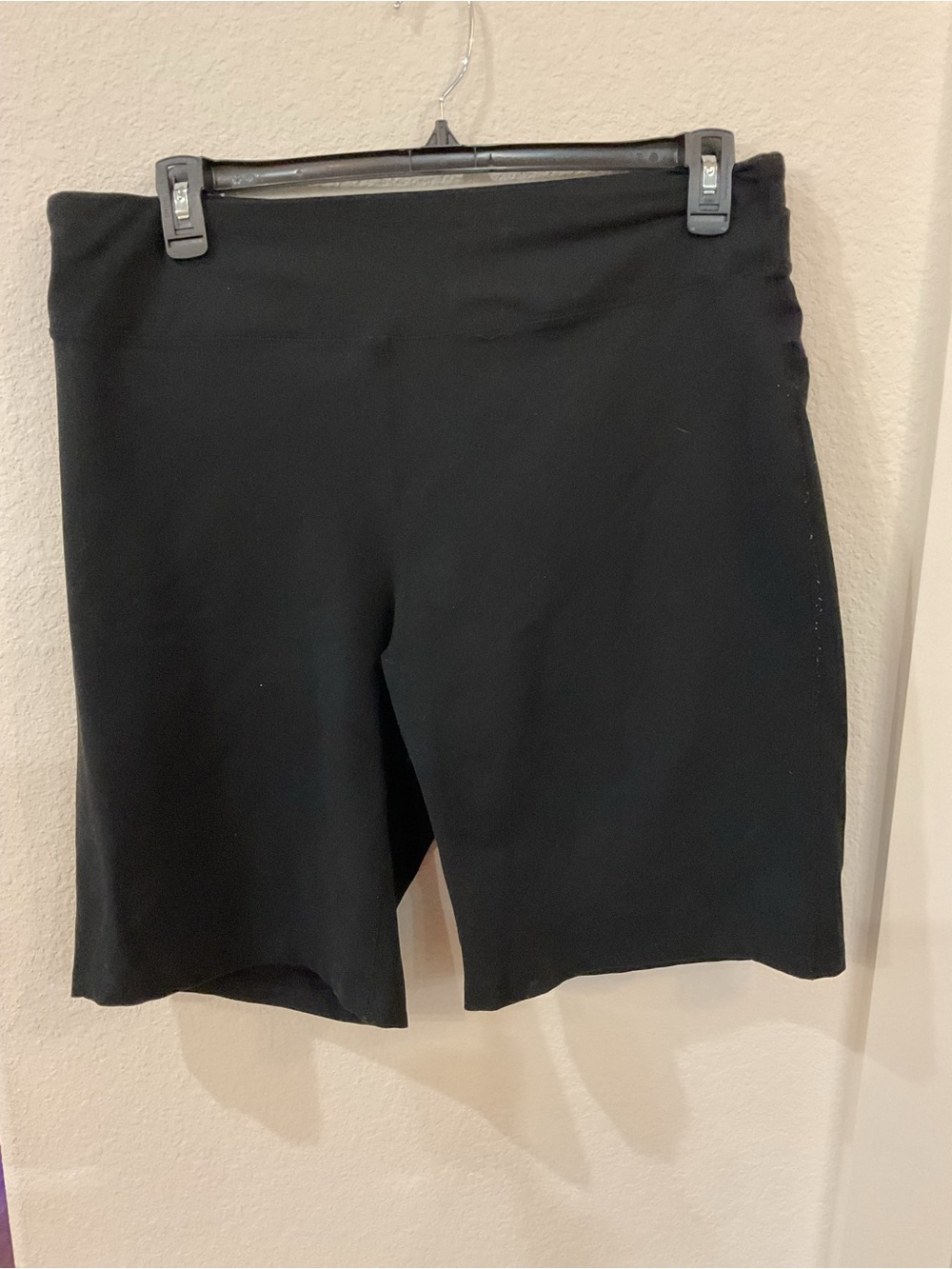 Lands' End Black Women's Active Shorts Relaxed style- size 18 XL